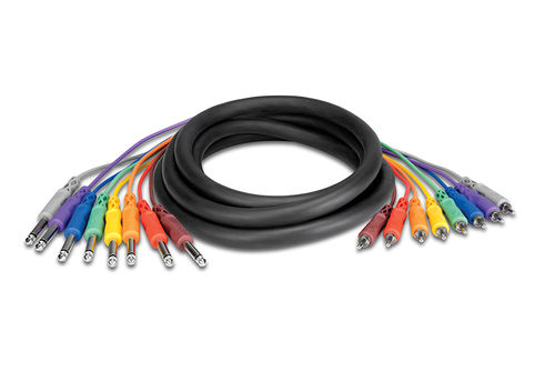 Hosa CPR-802 ongebalanceerde multi kabel, 2 mtr