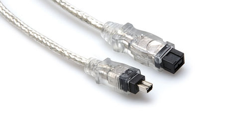 Hosa FIW-94-106, firewire 800 kabel van 4 pins naar 9 pins, 1,80 mtr