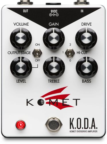 Komet Koda, gitaar effect, overdrive