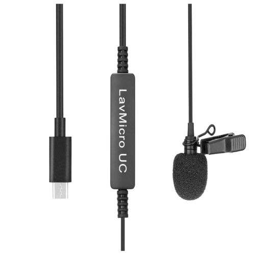 Saramonic LavMicro UC, lavalier microphone with USB-C
